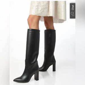 NEW Ovey boots black size 7 Made in Italy very comfortable  and light boots.